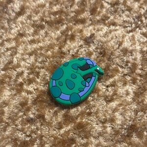 Kids Green Dinosaur Jibbitz Shoe Charm  Accessory For Crocs & Shoes New 5/$15